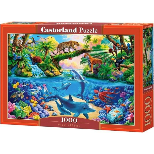 Пъзел Castorland - Дива природа, 1000 части