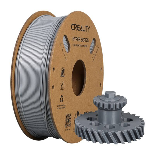 Creality Hyper ABS Filament, 3D-Filament (grau, 1 kg, 1,75 mm, auf Rolle)