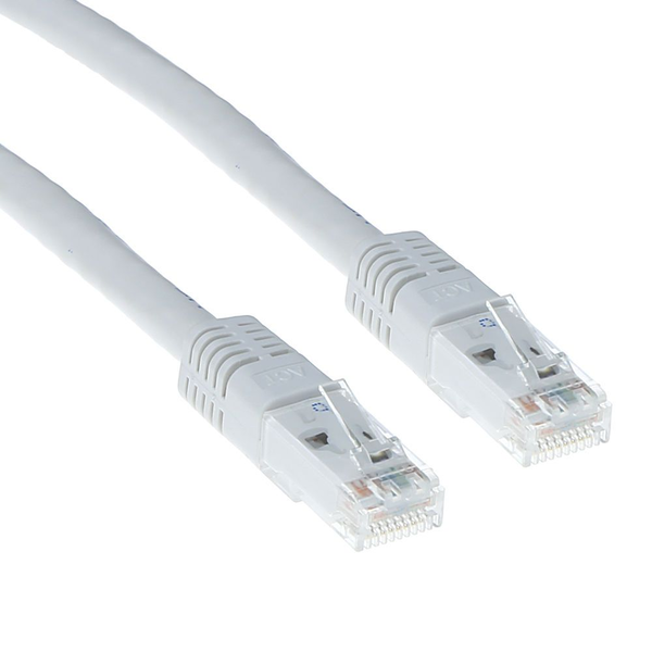 ACT Cat6, 15m cavo di rete Bianco U/UTP (UTP)