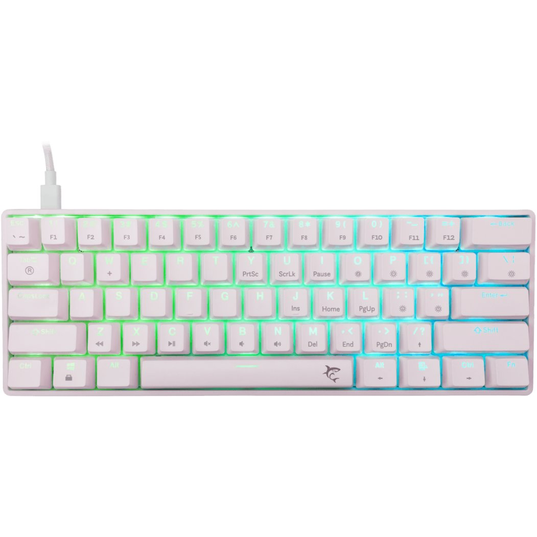 Fehér cápa SHINOBI-2 W/BL-HU Fehér (WS GK-004223W/BL-HU)
