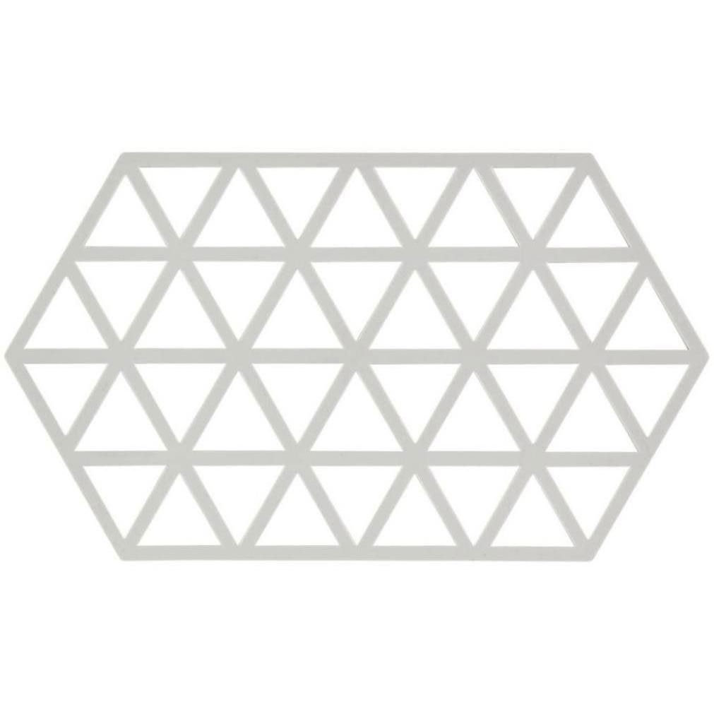 ZONE Denmark Triangles Hőálló edényalátét, melegszürke (330313)
