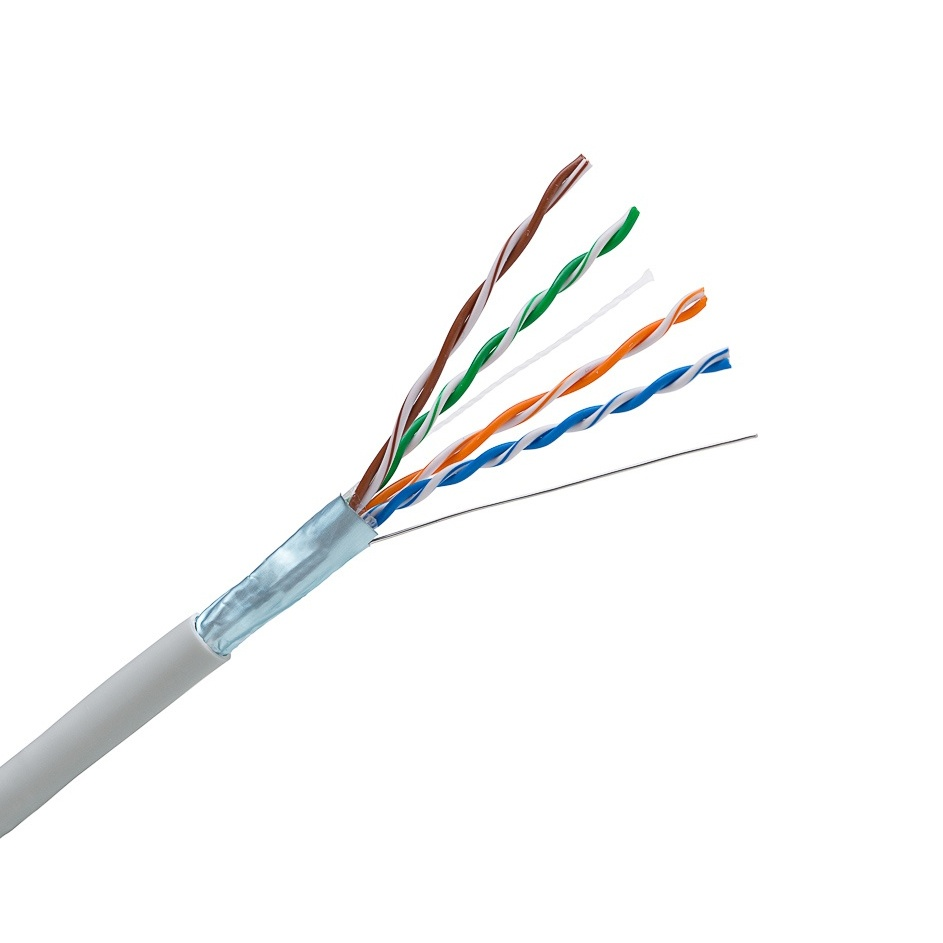 KE-Line F/UTP CAT5e Installációs kábel 305m - Szürke (KE300S24-ECA-RLX)
