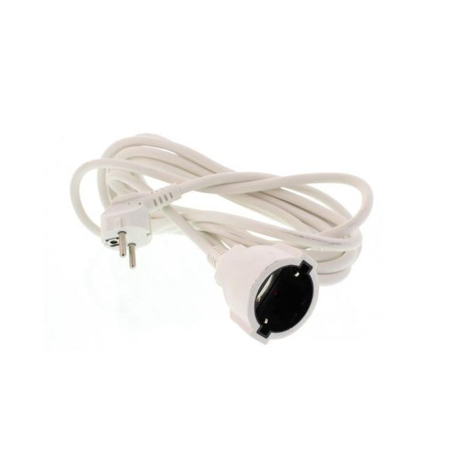 Well hálózati hosszabbító 1-es 5m fehér (EXTC-5M-1.5PWE-WL) (EXTC-5M-1.5PWE-WL)