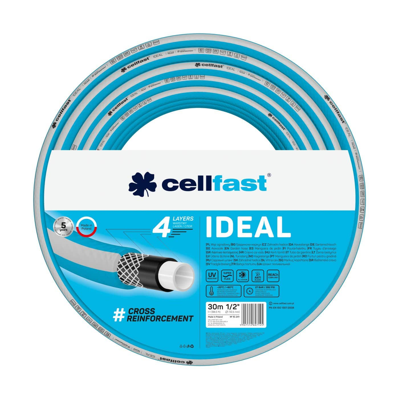 CellFast IDEAL Locsolótömlő (1/2