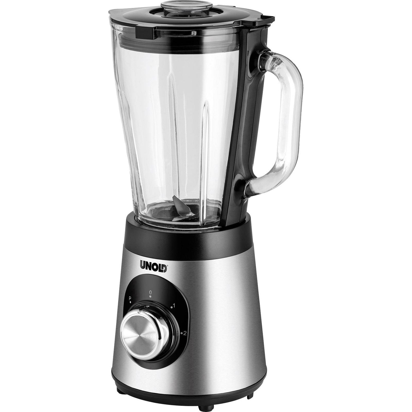 Unold Edel 1,5 L Stolný mixér 500 W Čierna, Nerezová oceľ, Priehľadná (78625)