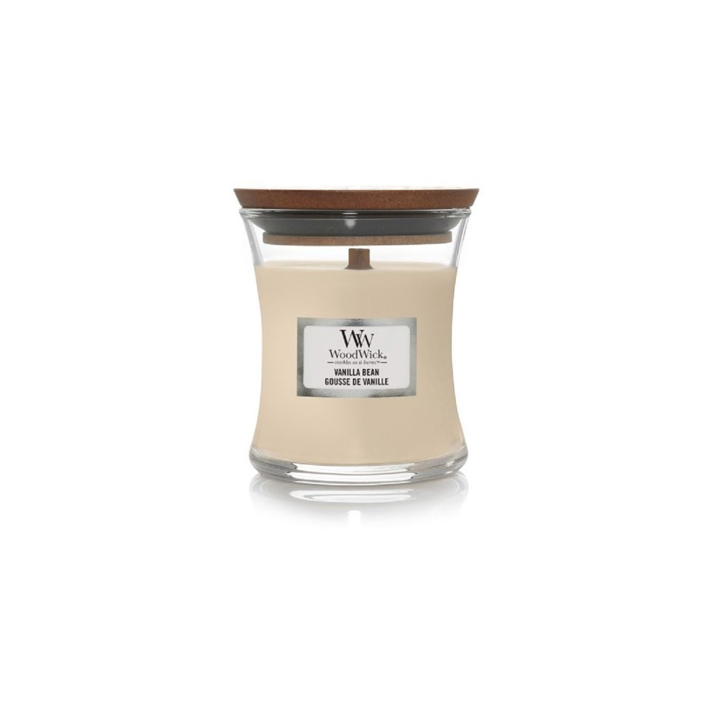 Woodwick Vanilla Bean kis gyertya (31984) (31984)
