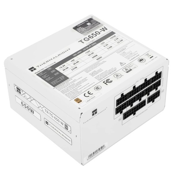 Thermalright TG-650-W 650W moduláris tápegység fehér