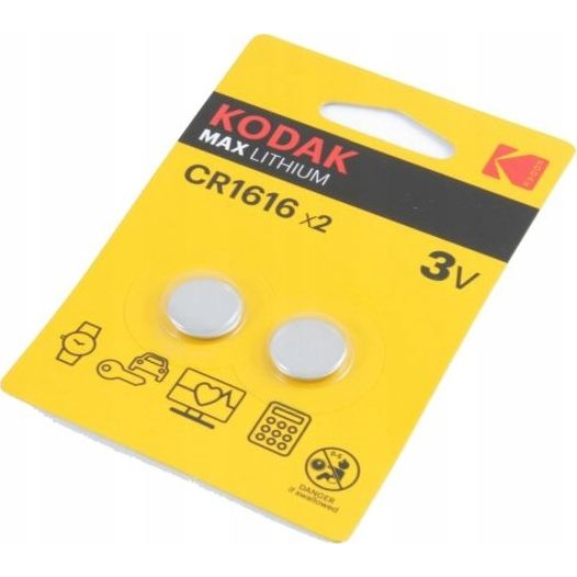 Kodak Ultra Lithium Gombelem CR1616 (3V) B2 (SB5290)
