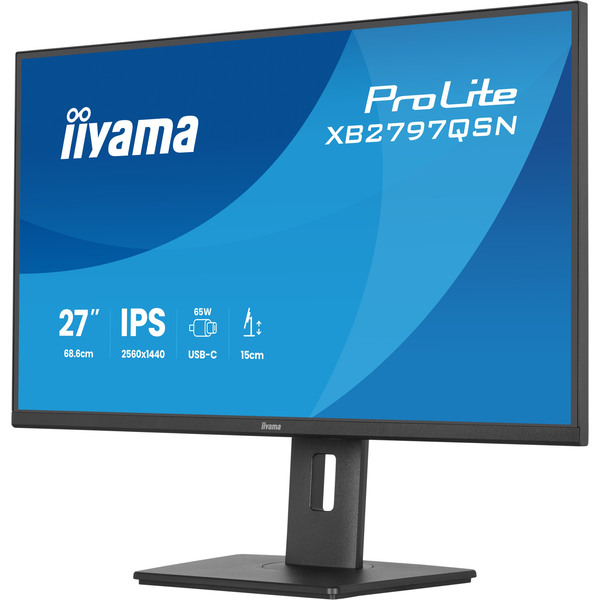 iiyama ProLite XB2797QSN-B1 computerskærm 68,6 cm (27") 2560 x 1440 pixel Quad HD LCD Sort