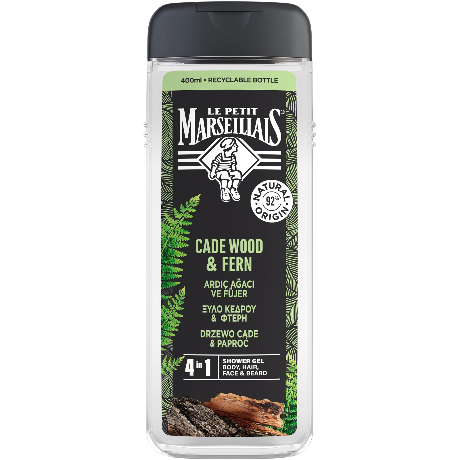 LE PETIT MARSEILLAIS 4in1 Boróka és Páfrány 400 ml (3574661715919)