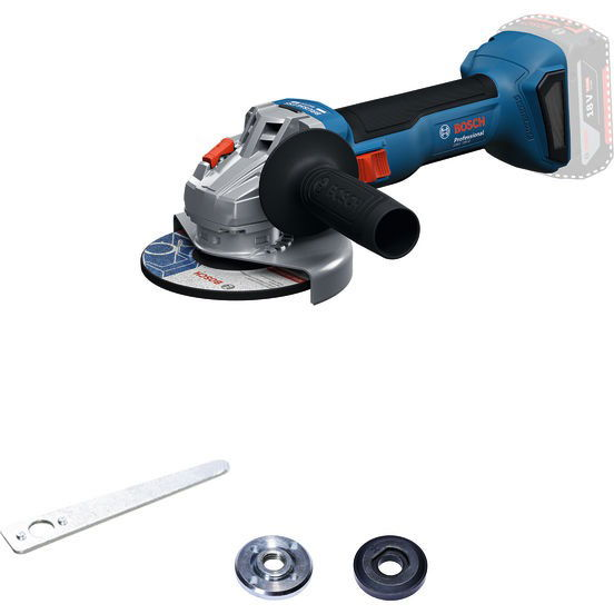 BOSCH 06019N9000 Professional GWS 18V-8 Solo Akkus sarokcsiszoló, 125 mm (akku nélkül) (0.601.9N9.000)