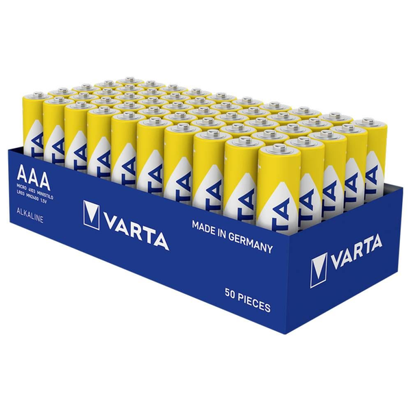 Varta ENERGY alkáli mangán mikroelem 1.5V 50 db (04103229395)
