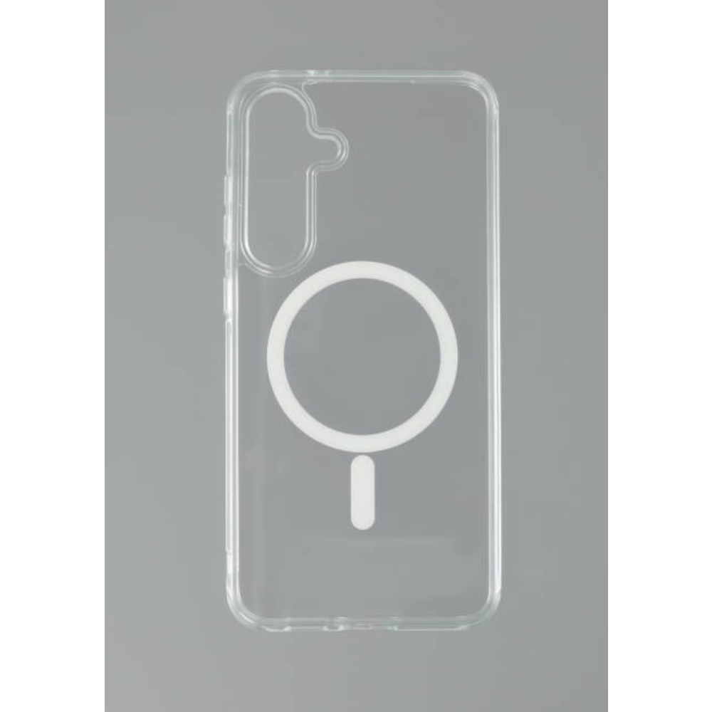 Cellect Samsung S25 Plus Mágneses Szilikon Hátlapvédő Telefontok - Átlátszó (5999112886037)