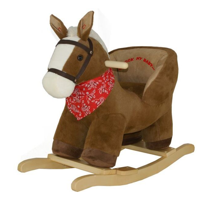 Beleülős Bébi Hintapóni - sötétbarna (JR291DB)