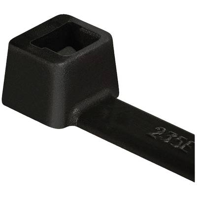 HellermannTyton 111-02217 T50I-PA11-BK (100) Kábelkötöző 300 mm 4.60 mm Fekete 100 db (111-02217)