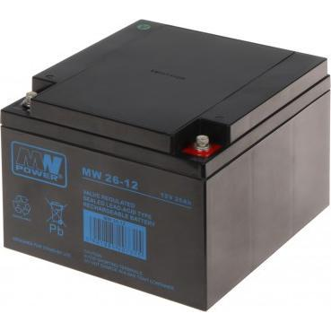 MPLPower MW 26-12 12 V 26Ah AGM VRLA Akkumulátor