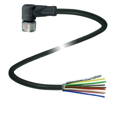 Pepperl+Fuchs 240005-100006 Érzékelő-/működtető összekötő, konfekcionált 3 m Pólusszám: 8 1 db (240005-100006)