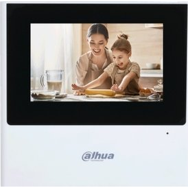 Dahua Technology VTH2611L-WP video samtalesystem 10,9 cm (4.3") Sort, Hvid