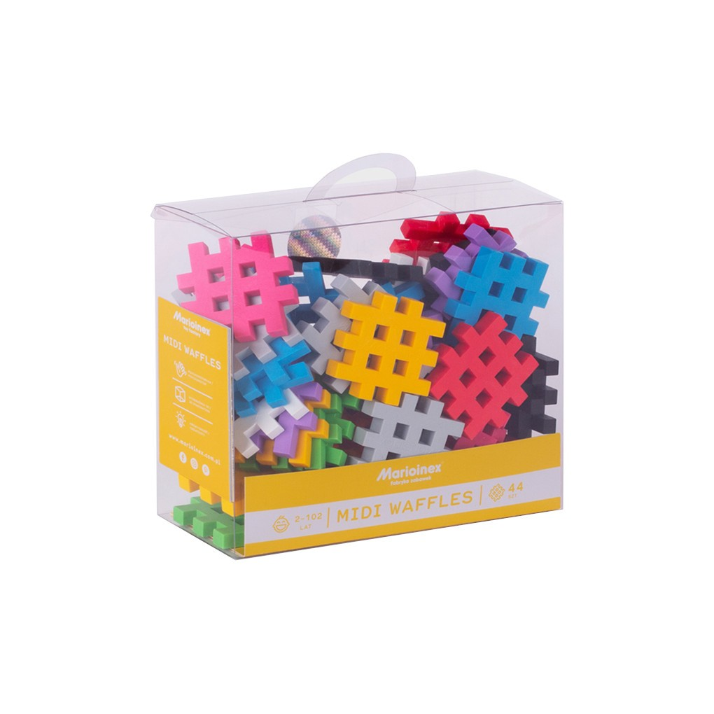 Marioinex Waffle Midi Blocks 44 darabos építő készlet (903704)