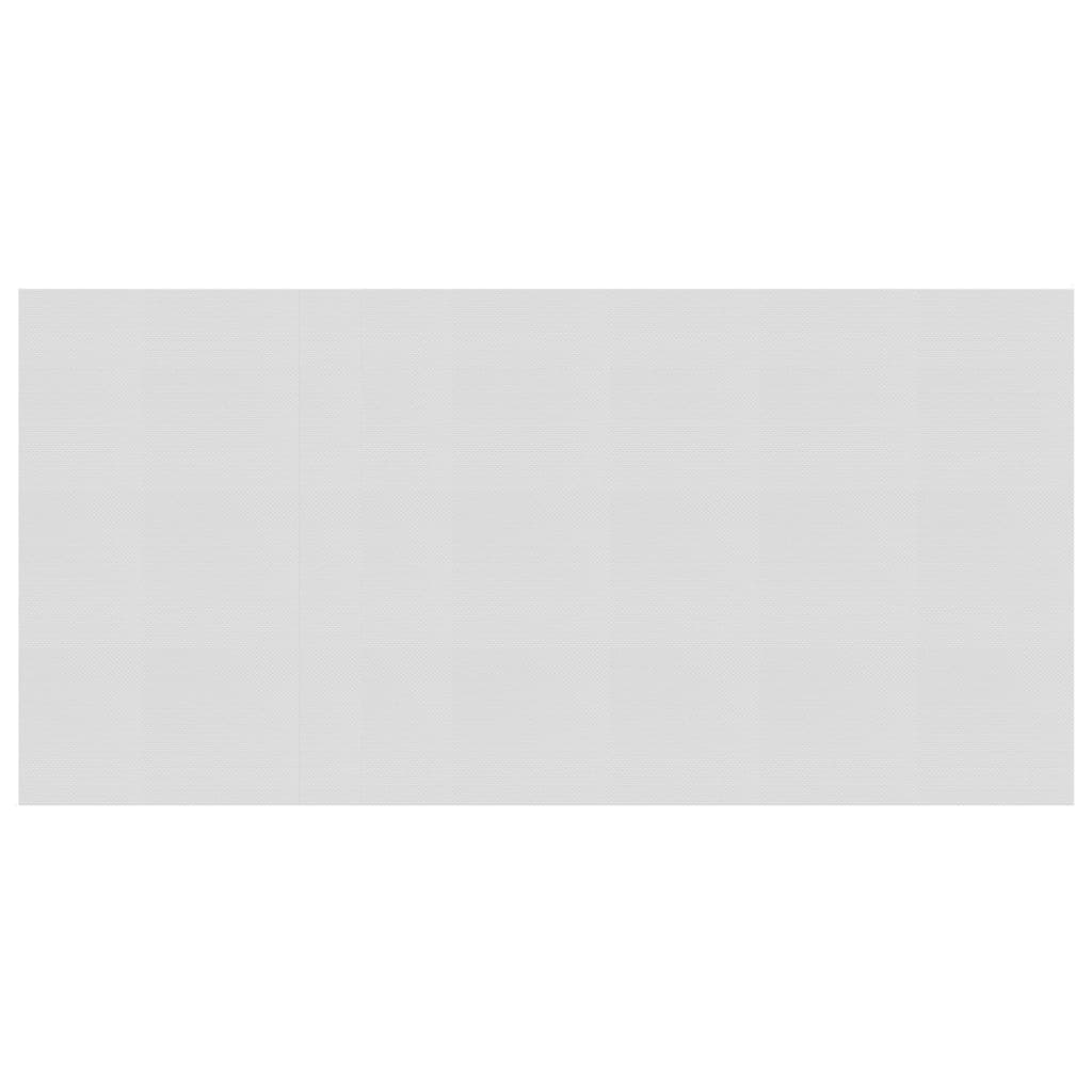 szürke napelemes lebegő PE medencefólia 450 x 220 cm (93007)