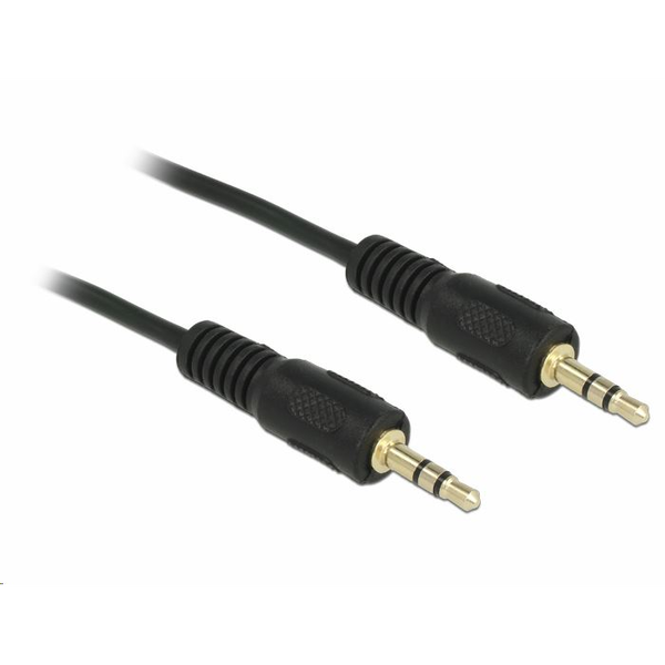 Delock 84438 audio kábel DC jack 3.5 mm apa / apa 5 m