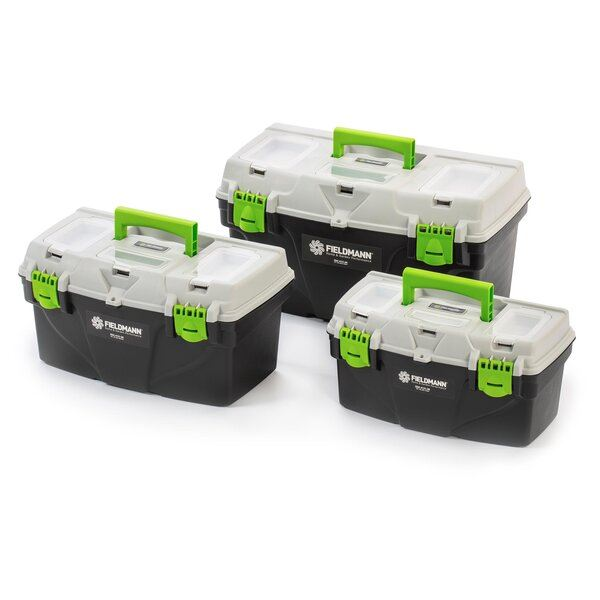 Fieldmann FDN 4121-3R műanyag szerszámosdoboz szett (FDN 4121-3R)