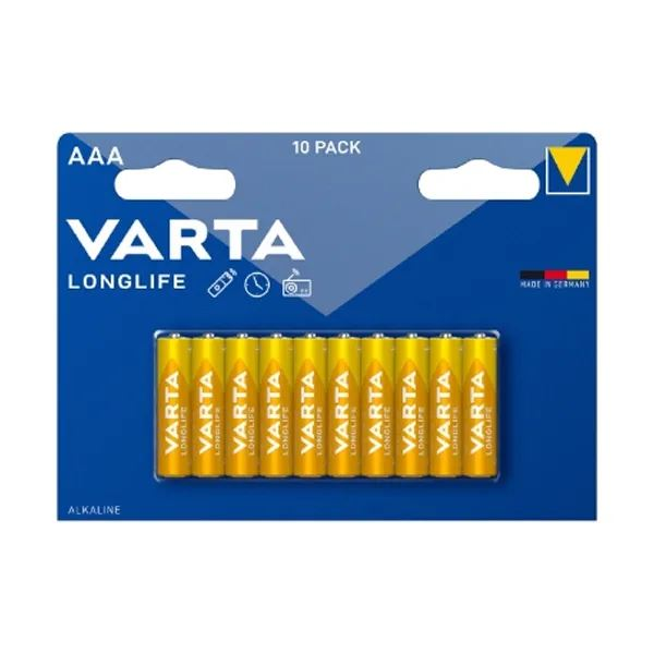 Varta Longlife AAA Еднократна батерия Алкална