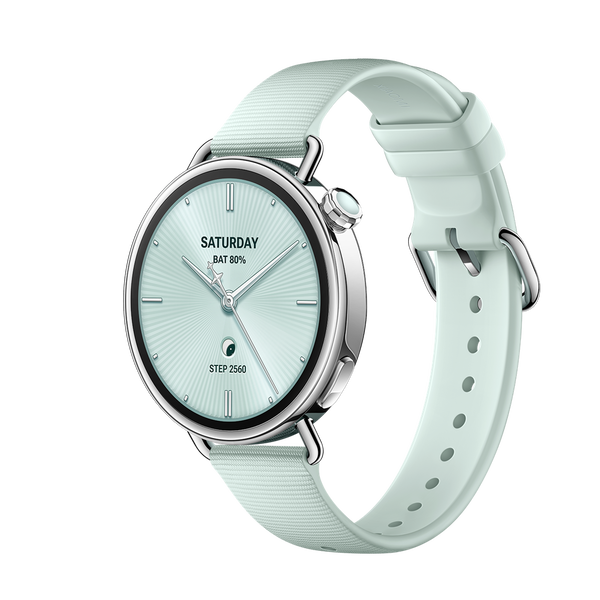 Xiaomi Watch S4 41 мм каишка от флуорокаучук Мента зелен