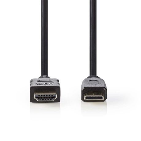 Nedis CVGP34500BK20 HDMI - mini HDMI kabel 2m