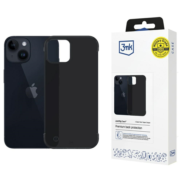 3mk Just20g Matt Tok iPhone 14 Plus - Fekete