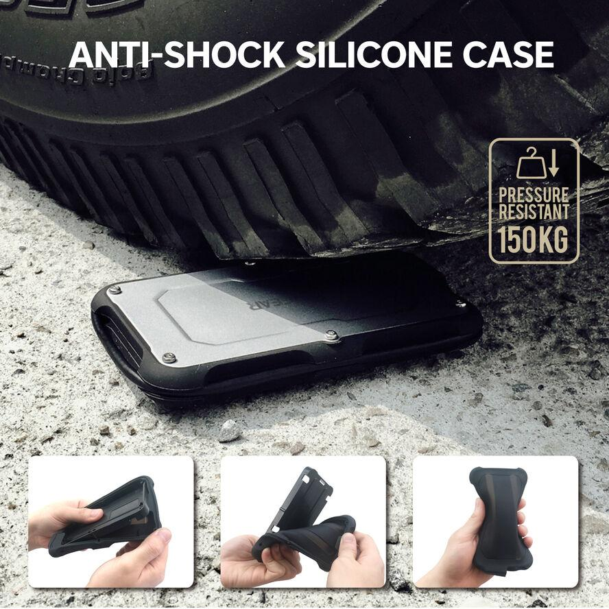 Graugear G-2502-C-10G 2.5" USB 3.2 Type-C Külső HDD/SSD ház - Szürke (G-2502-C-10G)