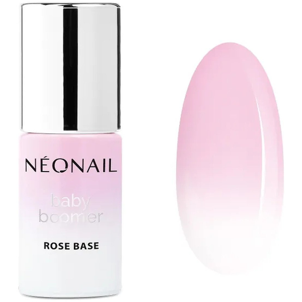 NEONAIL_Baby Boomer baza hybrydowa do paznokci Rose Base 7,2ml