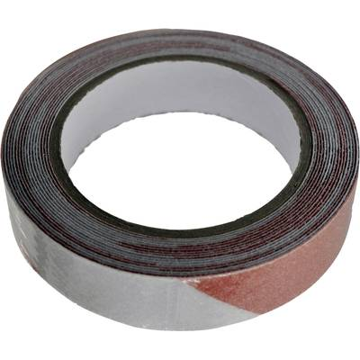 Figyelmeztető jelölő ragasztószalag, piros-fehér csíkos (H x Sz) 5 m x 25 mm TOOLCRAFT ANST255M-RW (ANST255M-RW)