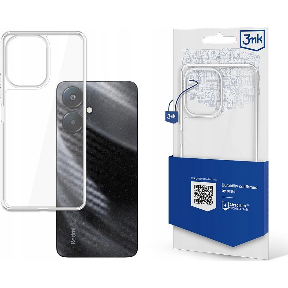 3mk Armor átlátszó, TPU anyagú Telefontok Redmi 13C 5G (155260)