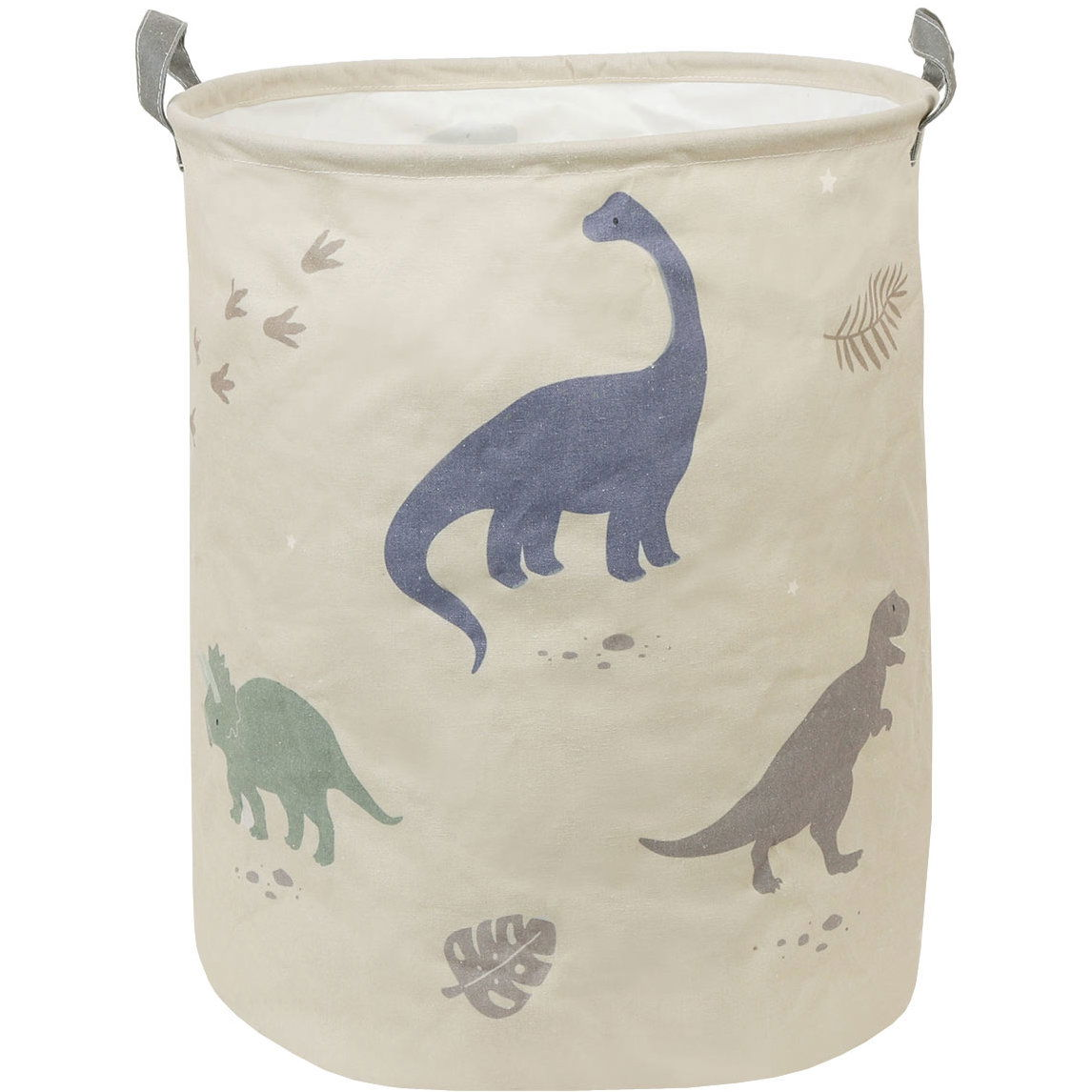 A Little Lovely Company Toy storage basket - dinosaurs (ALLC_STBADI11)