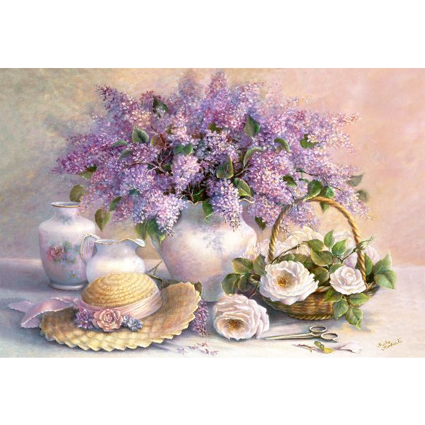 Castorland Flower Day, Trisha Hardwick 1000 pcs Puslespil 1000 stk Flora