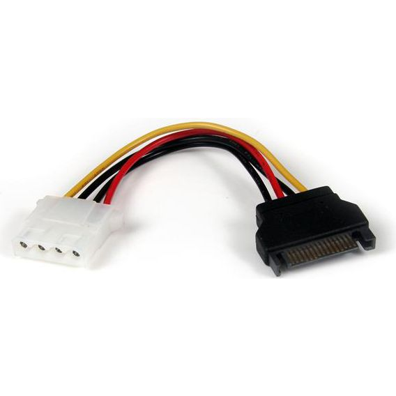 StarTech.com LP4SATAFM6IN interne stroomkabel 0,1524 m