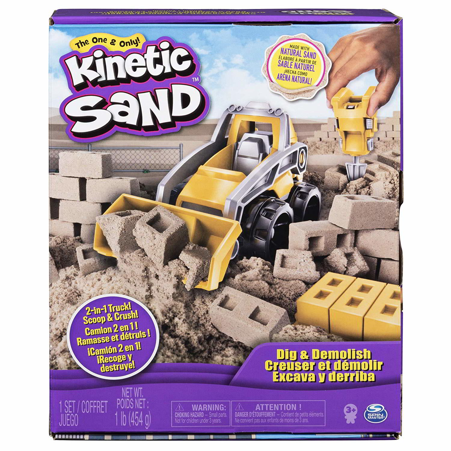 Kinetic Sand KNS ACK CnstrctionDlxTruck UPCX GML (6044178)