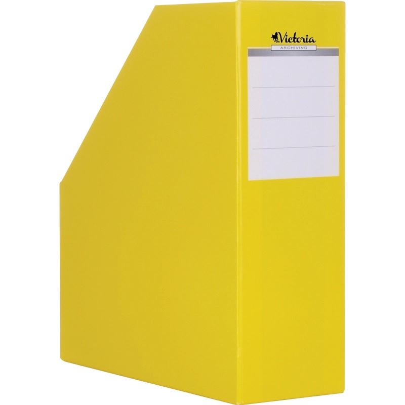 Victoria karton iratpapucs 90mm sárga (IDVPS) (IDVPS)