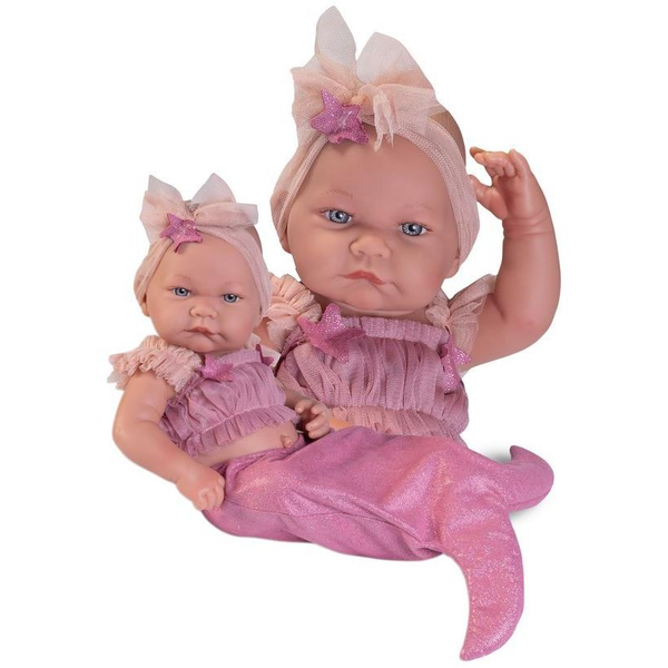 Antonio Juan 50408 Nica - valósághű baba teljes vinyl testtel - 42 cm