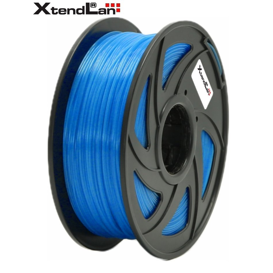 XtendLAN 3DF-PETG1.75-KBL Filament PET-G 1.75mm 1kg - Kék pompom (3DF-PETG1.75-KBL 1KG)