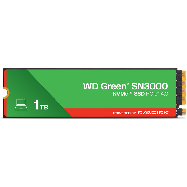 Western Digital Green SN3000 1TB M.2 NVMe SSD