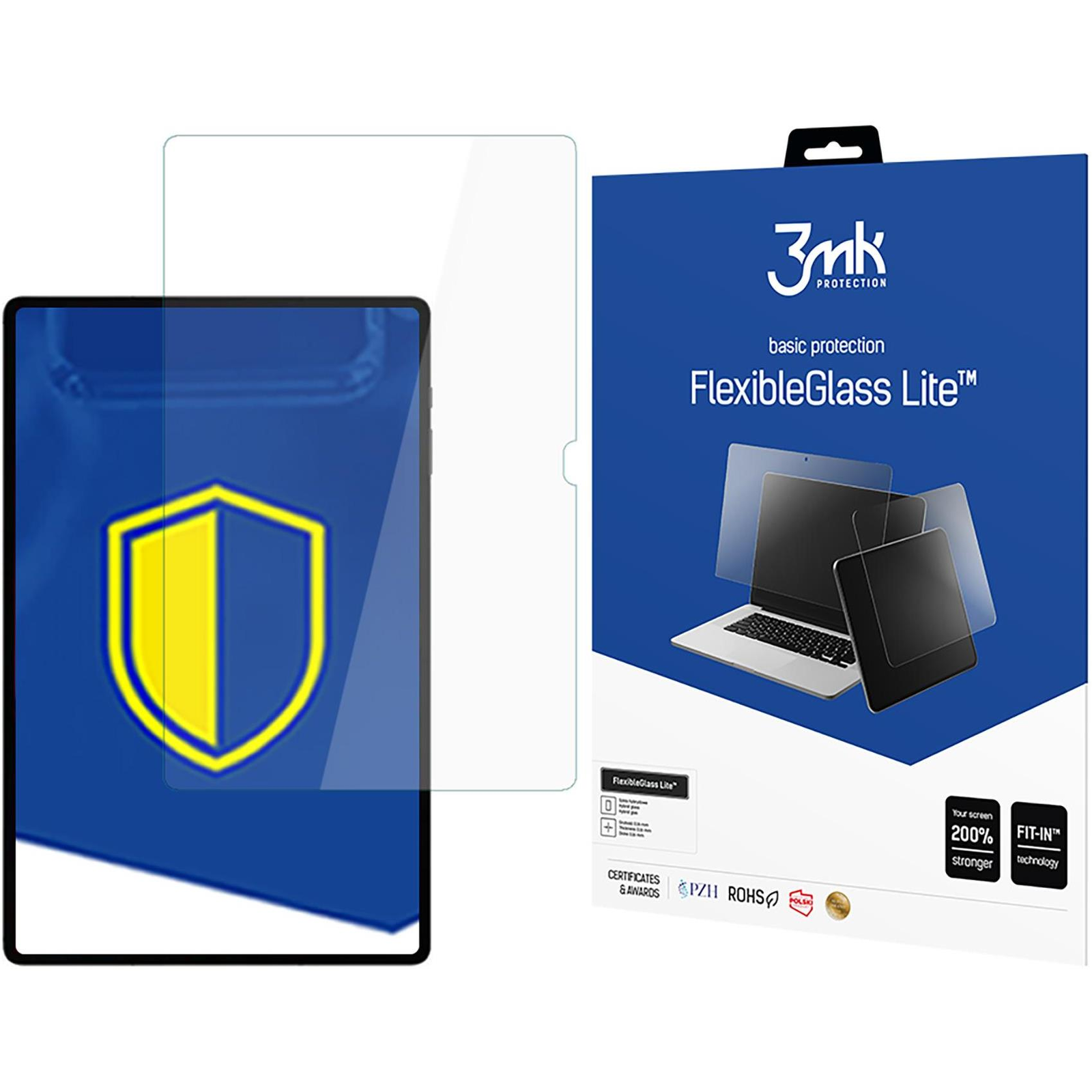 3MK FlexibleGlass Lite Samsung Galaxy Tab S10 Ultra üvegfólia (5903108611794)