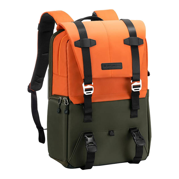 Фотораница K&F Concept Beta 20L, оранжева, 30x20x45cm, комплект от 7 колчета и презрамка x2