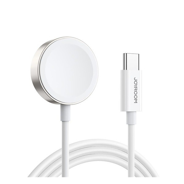 JOYROOM töltőkábel Type-C (gyorstöltés támogatás, mágneses, 120cm) FEHÉR (S-IW004) (S-IW004)