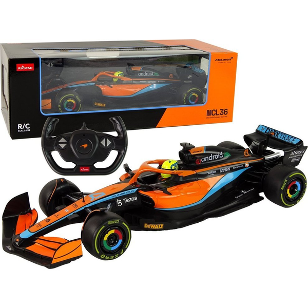 Auto R/C Wyścigowe McLarenF1 Rastar 1:12 Pomarańcz Rastar