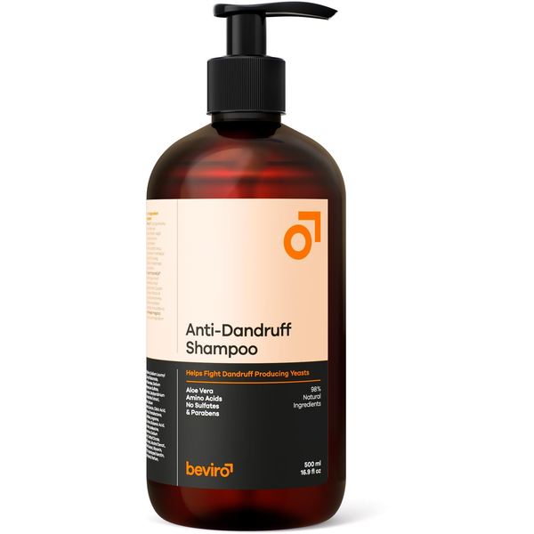 Sampon anti-matreata pentru barbati, Beviro Anti-Dandruff, 500 ml