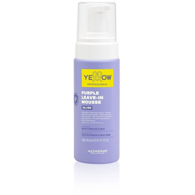 ALFAPARF MILANO YE Silver Leave In Mousse 160 ml (8022297188652)