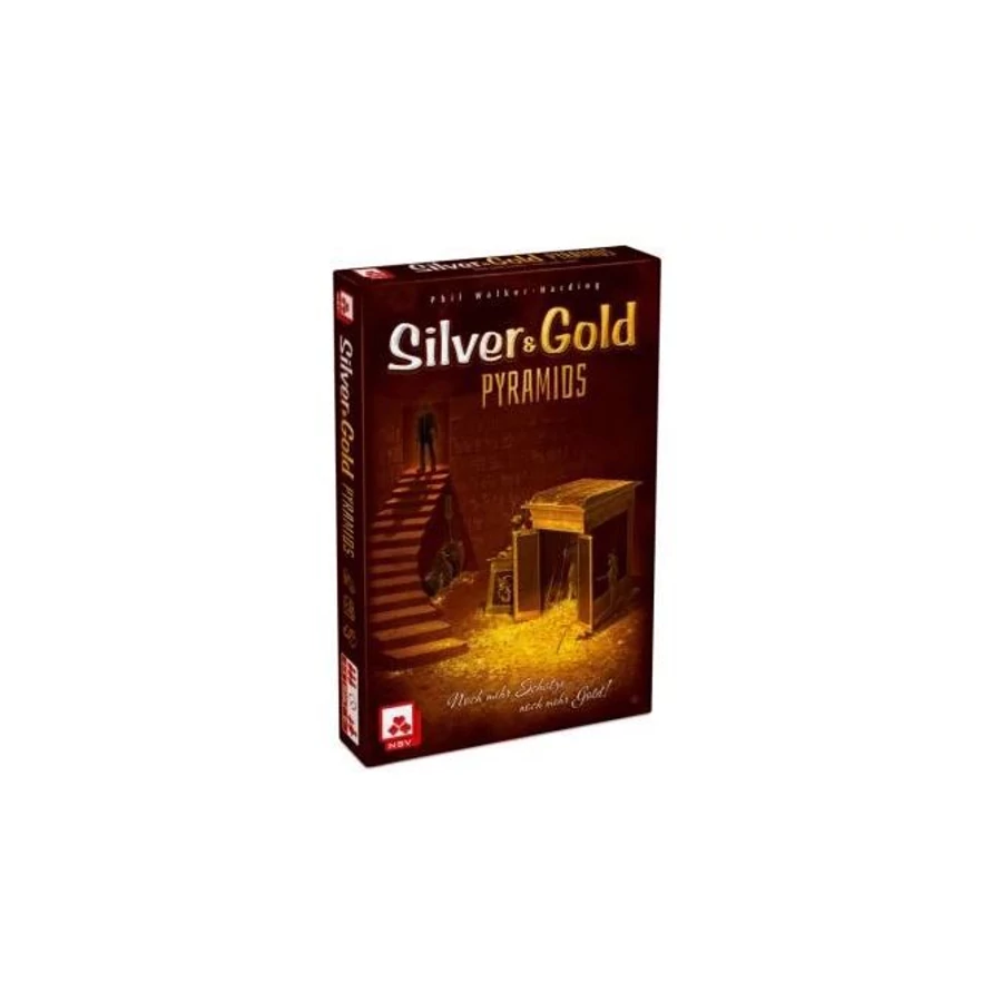 Silver & Gold: Pyramids Szórakoztató Stratégiai társasjáték - Német (NSV10010)