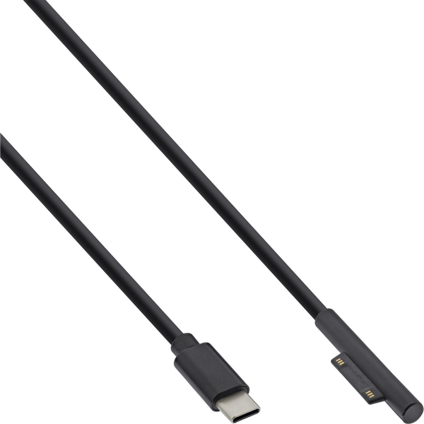 InLine 26670 cavo di alimentazione Nero USB C Surface Connect